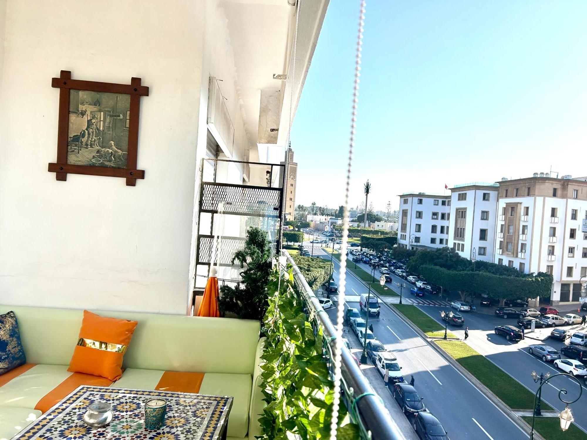 Panoramic View Of Downtown Rabat Apartment ภายนอก รูปภาพ
