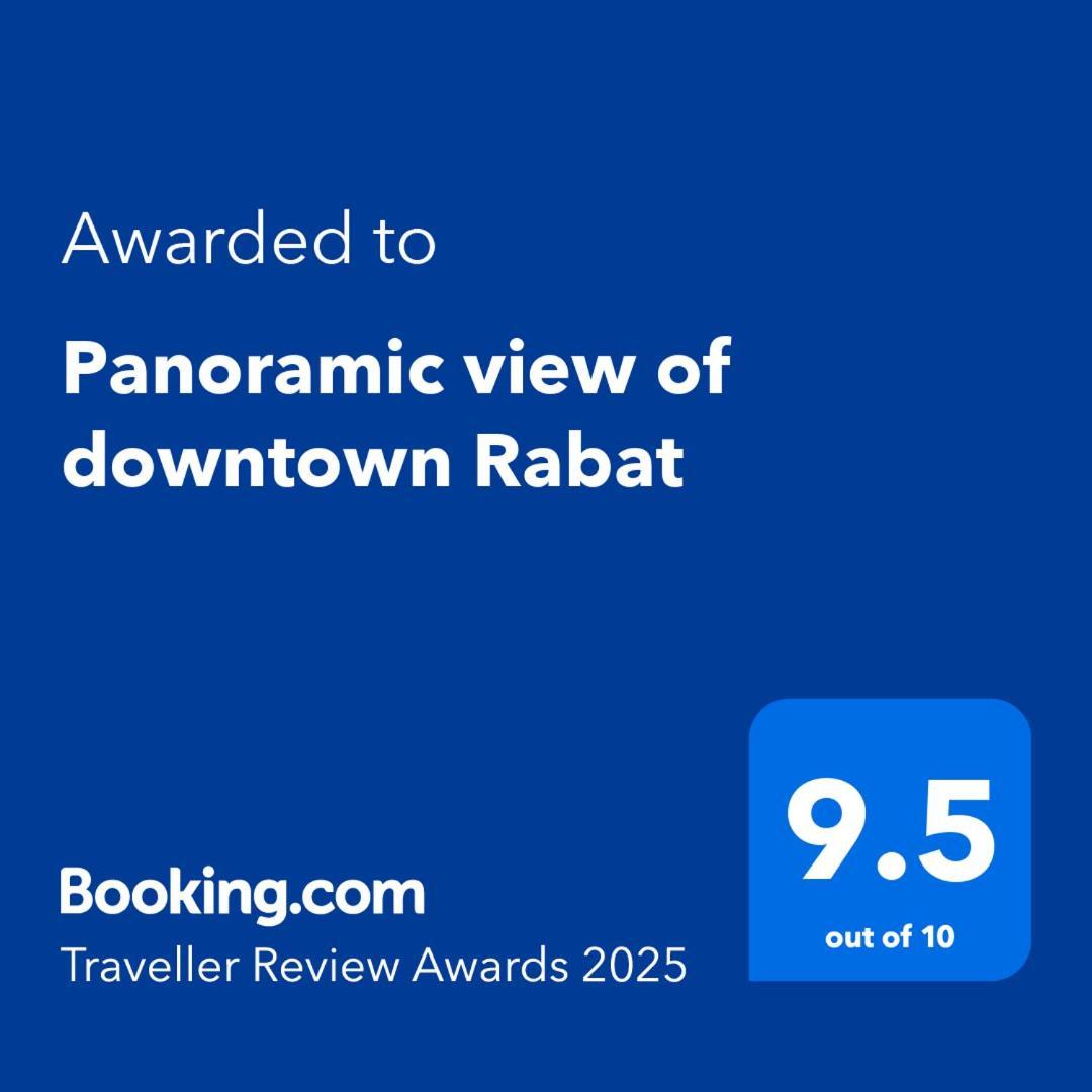Panoramic View Of Downtown Rabat Apartment ภายนอก รูปภาพ